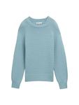 Базовый свитер TOM TAILOR DENIM Sweater, светло-синий - фото