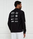 Толстовка Ea7 Modern Fit на молнии, черный - фото 3