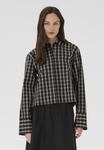Блуза Karen by Simonsen Button-down blouse, Destiny Check/Black - фото