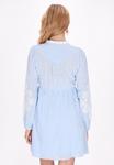Платье-рубашка usha, синий - фото 3
