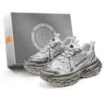 Кроссовки мужские толстые низкие Hackbuteer, черный - фото 9