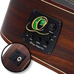 Акустическая гитара Ortega Striped Suite CE - Solid Alaskan Spruce Top, AAA Striped Ebony Back/Sides - фото 3