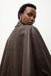 Пончо Answear.LAB, коричневый - фото 4