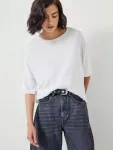 Футболка HUSH Reece Relaxed, белый - фото