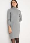 Платье Cecil KUSCHELIGES ROLLKRAGEN , Grau/Mottled Grey - фото 4