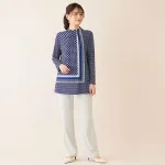 Туника в горошек Lobjie, цвет Dark Blue - фото 4