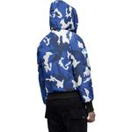 Пуховик женский синий Canada Goose - фото 4