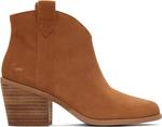 Женские ботильоны TOMS Constance, Tan Suede - фото 2
