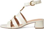 Туфли Cole Haan Lyanna Link Ankle Strap Sandals, Ivory Leather - фото 4