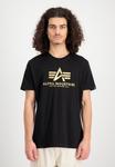 Футболка Alpha Industries BASIC, Black Gold/Black - фото