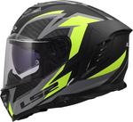 Шлем LS2 ff818 storm iii dynamo, Black/Yellow - фото 2