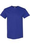 Футболка из плотного хлопка Gildan, цвет cobalt - фото