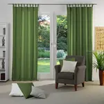 Вирт-гардина «Тронхейм Б», (1 шт.), на заказ Wirth, темно-зеленый - фото 2