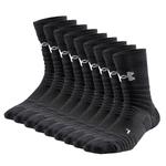 Under Armour Носки Crew Unisex 9 Double Loads Black - фото 2
