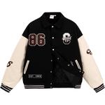 Бейсбольная куртка унисекс Coca-Cola, Черный - фото 14