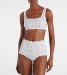 Бикини-топ с воланом Palm Springs Marysia, Cameo Print 1 - фото 2