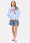 Толстовка myMo Sweatshirt, Light Blue - фото 2