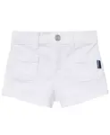 Шорты для девочек из твила Gerber, белый - фото