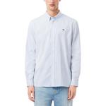 Мужская рубашка LACOSTE, белый/зеленый - фото 4