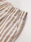 Next Обычные брюки в коричневом и белом цвете - фото 3
