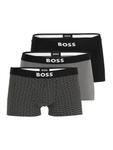 Боксеры BOSS, каменный/черный - фото