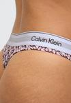 Трусы Calvin Klein Underwear THONG ICON COTTON MODAL, Multi-Coloured/Black/Multi-Coloured - фото 8