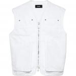 DSQUARED 2 Джинсовый жилет DSQUARED2, White - фото