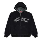 Куртка Supreme Reflective Arc Hooded Work Jacket, Black - фото
