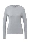 Топ comma Long sleeved top, Steingrau/Grey - фото 4
