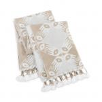 Hand In Hand Плед Justina Blakeney, коричневый/бежевый - фото 3