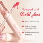 Блеск для губ Glasting Color Gloss rom&nd, 08 Cherry Up (deep hot red) - фото 4