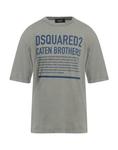 Футболка Dsquared2, серо-зеленый - фото