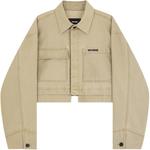 WE11DONE Короткая куртка, Beige - фото