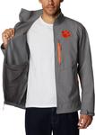 Columbia Men's Collegiate Ascender Ii Softshell, Cle - City Grey - фото 5