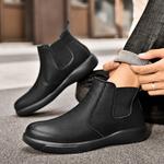 Ботинки Челси мужские черный Laoks - фото 8