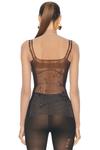 Топ для нижнего белья Balenciaga, Black & Light Beige - фото 4