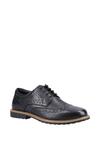 Кожаные туфли Verity Brogue Hush Puppies, черный - фото