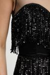 Платье Bardot, черный - фото 6