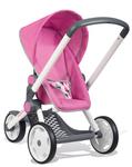 Коляска для пупса Smoby Pushair Joker, розовый / белый - фото