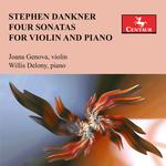 CD диск Dankner / Genova / Delony: Dankner: Four Sonatas for Violin & Piano - фото