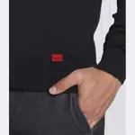 Свитер стандартного кроя San jaque-c Hugo, синий - фото 4