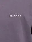 Футболка с вышитым логотипом MARANT, синий - фото 5