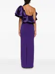 Платье макси Cassia Solace London, фиолетовый - фото 4