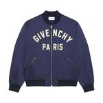 Куртка Givenchy Logo Bomber Jacket, Navy - фото