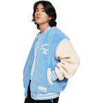 Бейсбольная куртка унисекс Starter, светло-голубой - фото 3