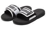 Шлепанцы PUMA Royalcat Sports Slippers Unisex Black White, черный - фото 3