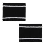 Under Armour Elastane Wristbands Unisex Black - фото 2