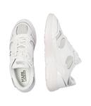 Кроссовки женские Karl Lagerfeld кожаные комбинированные, белый - фото 4