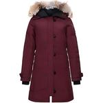 Пуховик женский Berry Red Canada Goose - фото