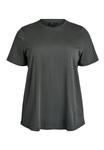 Футболка Zizzi Basic T-shirt, Urban Chic/Dark Grey - фото